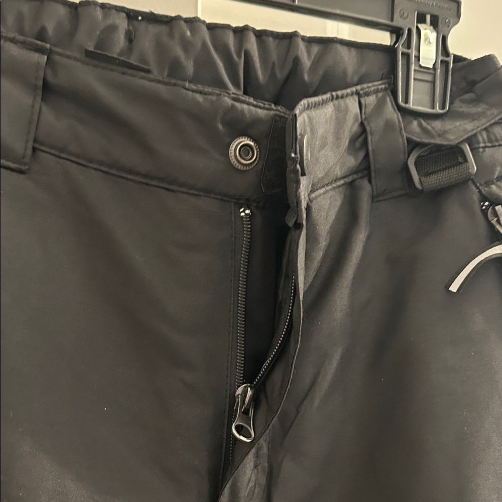 Teen Black Snow Pants - Picture 2 of 9